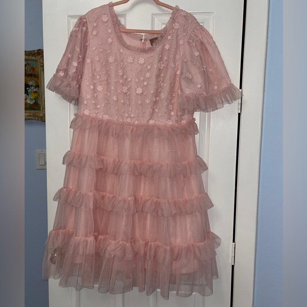 New Jessakae Harper dress 2x pink